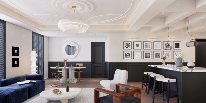 大连天鹅湾174号，轻法式效果 - 家居知识