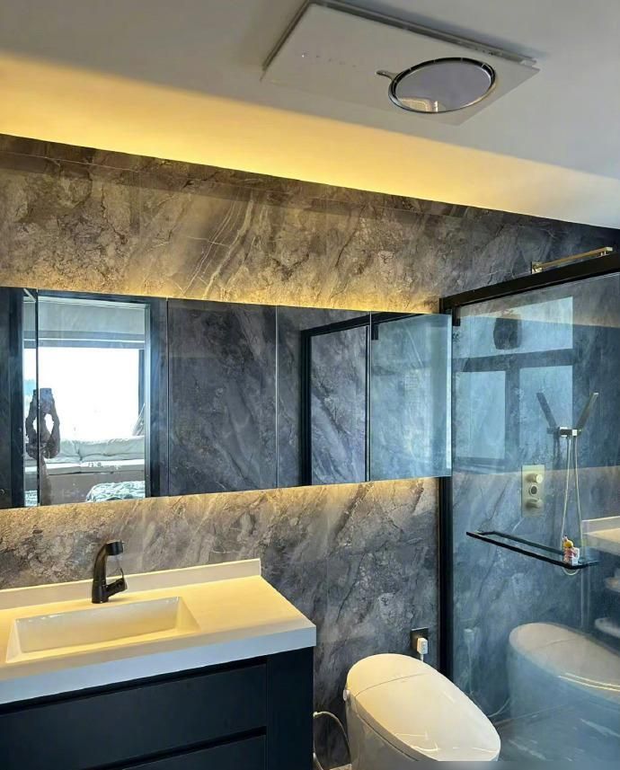 发现一户人家的家火了！装修那叫一个高级，尤其浴室太抢眼 - 家居知识