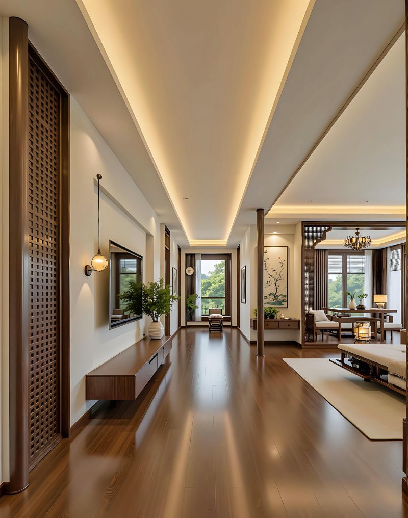 听女儿的话，第二套房装了宋韵新中式，美哭 - 家居知识