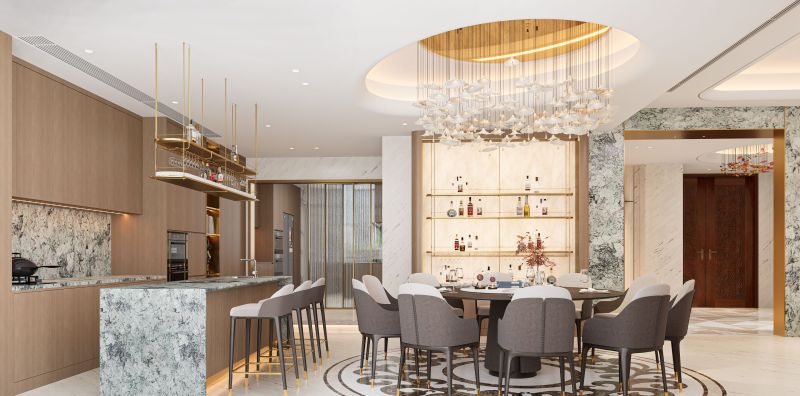 这套新中式轻奢豪宅，把东方美学焊在了现代生活里 - 家居知识