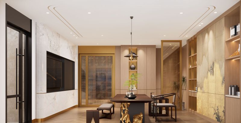 这套新中式轻奢豪宅，把东方美学焊在了现代生活里 - 家居知识