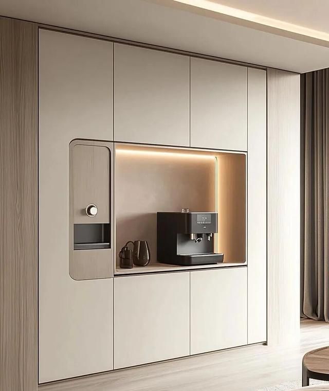 餐边柜封神设计！极简原木风，高级实用还耐用 - 家居知识