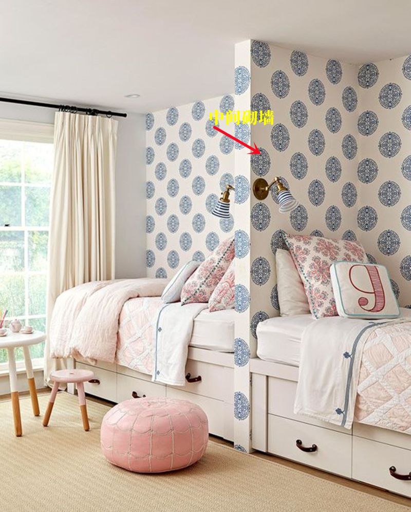 榻榻米做长一点，2头各是一张床，不用爬上爬下，比高低床方便 - 家居知识