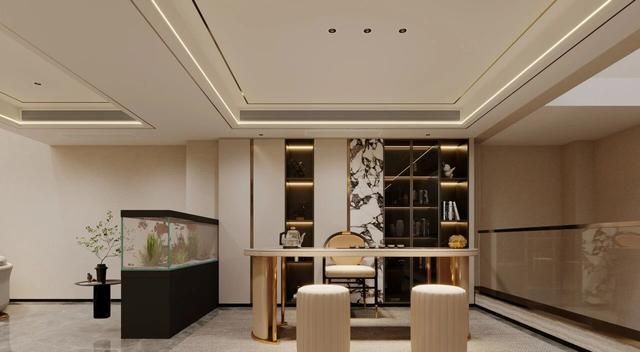 450㎡现代轻奢风排屋装修-诸暨正泓府 - 家居知识