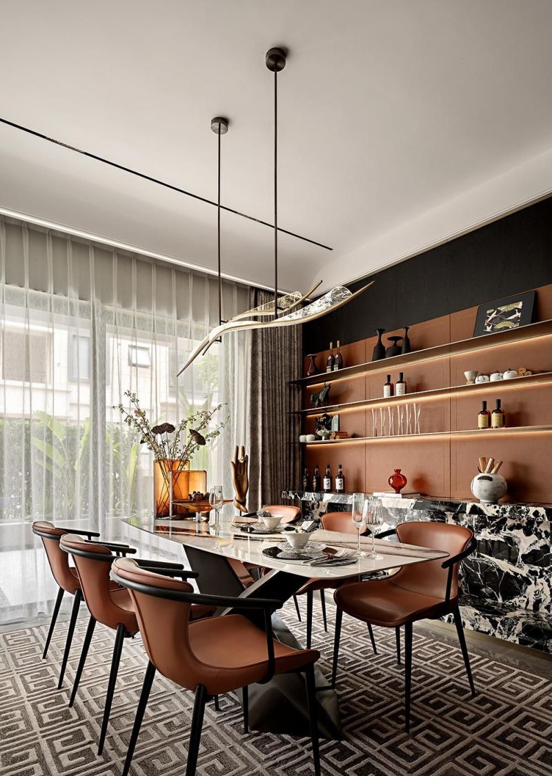 160㎡轻奢风，都市人的精致感！ - 家居知识