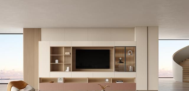 电视墙别只挂电视，定制满墙柜！收纳翻倍还显大 - 家居知识