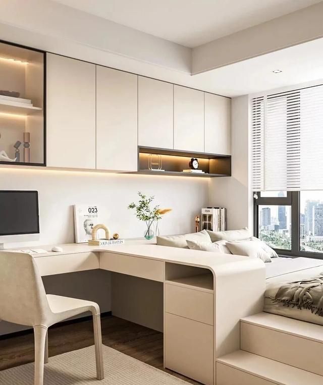 儿童房半包围榻榻米30款！小空间秒变储物+学习+玩耍区 - 家居知识