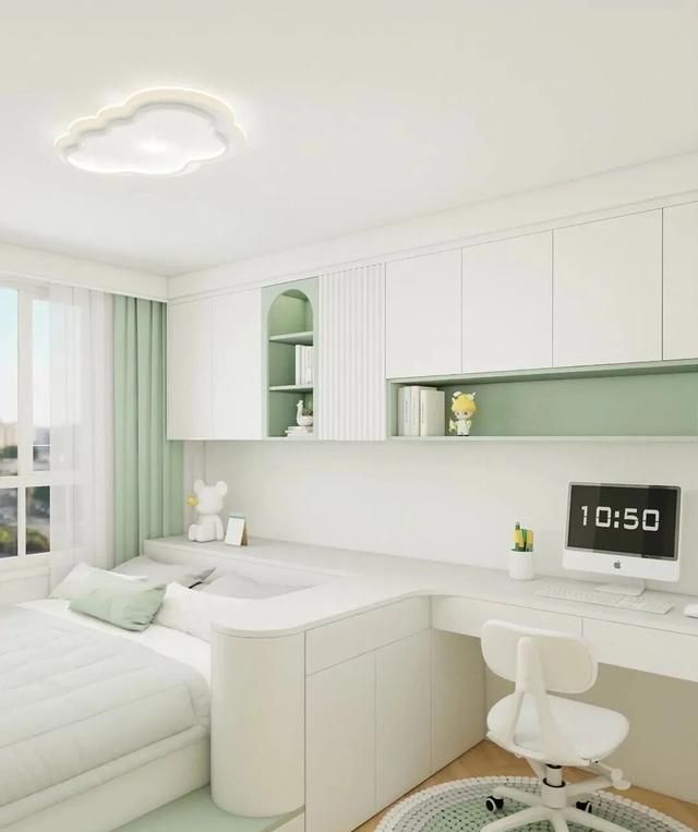 儿童房半包围榻榻米30款！小空间秒变储物+学习+玩耍区 - 家居知识