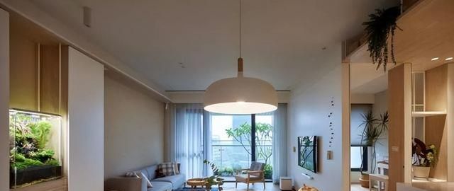 原木与绿植打造170㎡北欧原木风，巧用绿植：一不小心美爆你的家 - 家居知识