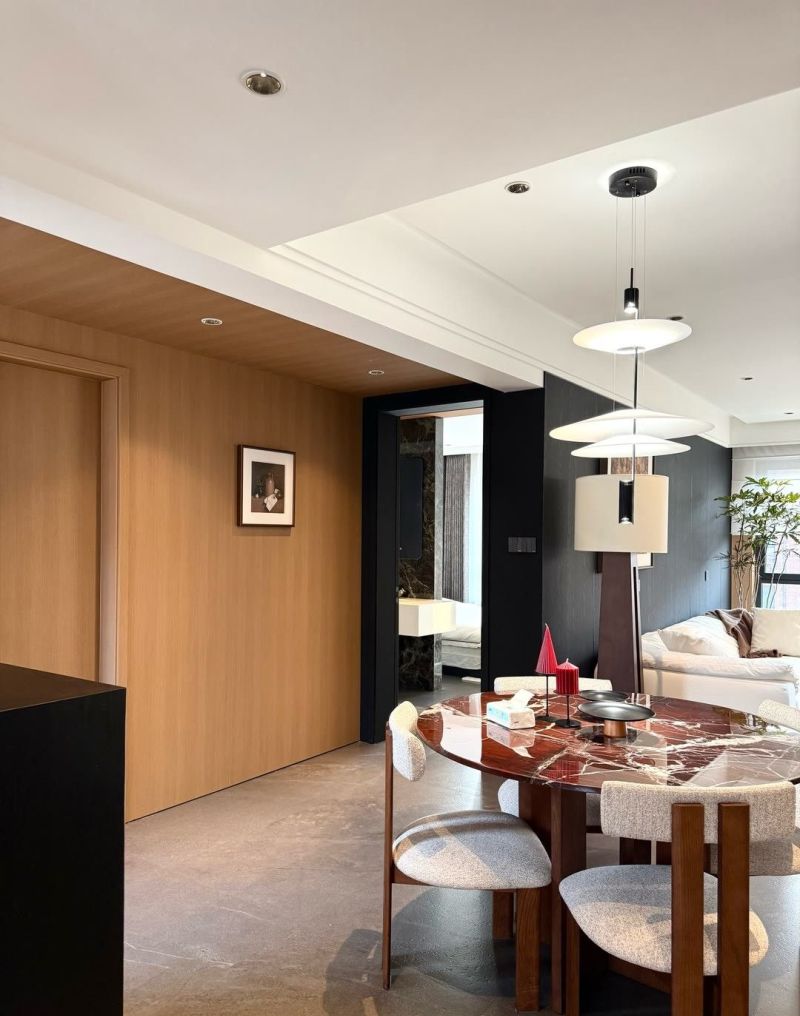 原木极简中古风，装修细节实拍 - 家居知识