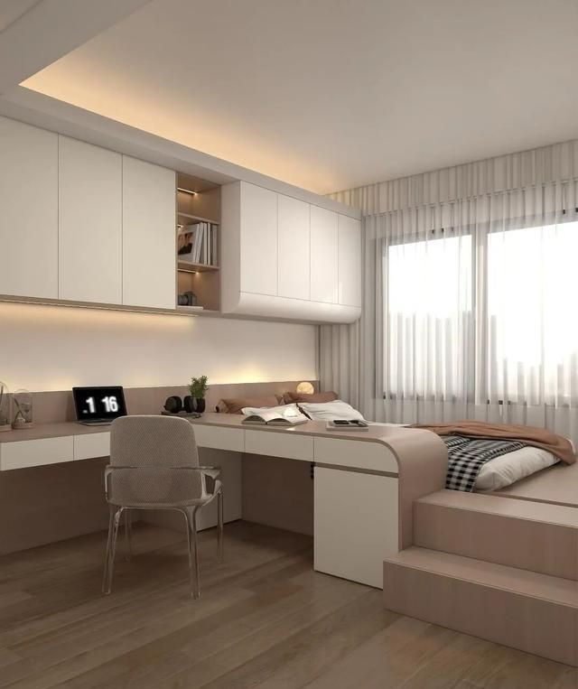 儿童房半包围榻榻米30款，小空间秒变储物+学习+玩耍区 - 家居知识