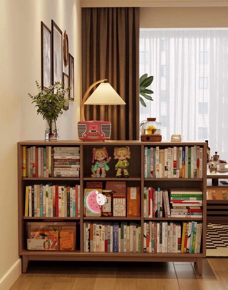 用书柜做隔断也不错！ - 家居知识