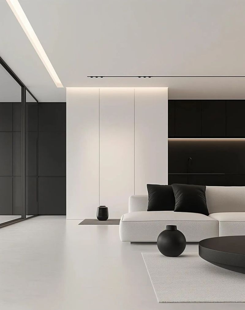 20款高级黑白灰装修风！极简耐看，越住越有质感 - 家居知识