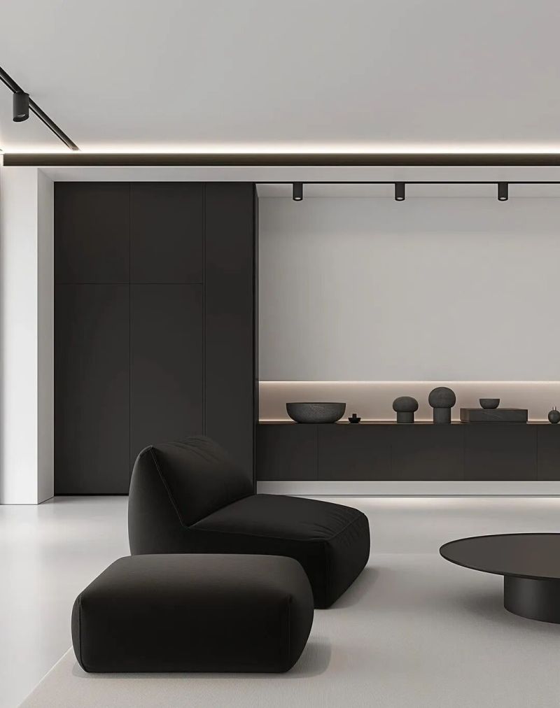 20款高级黑白灰装修风！极简耐看，越住越有质感 - 家居知识