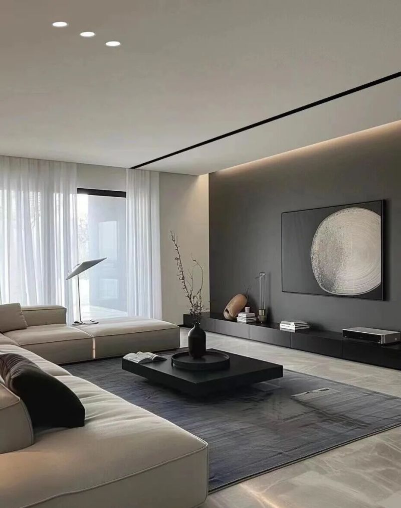 20款高级黑白灰装修风！极简耐看，越住越有质感 - 家居知识