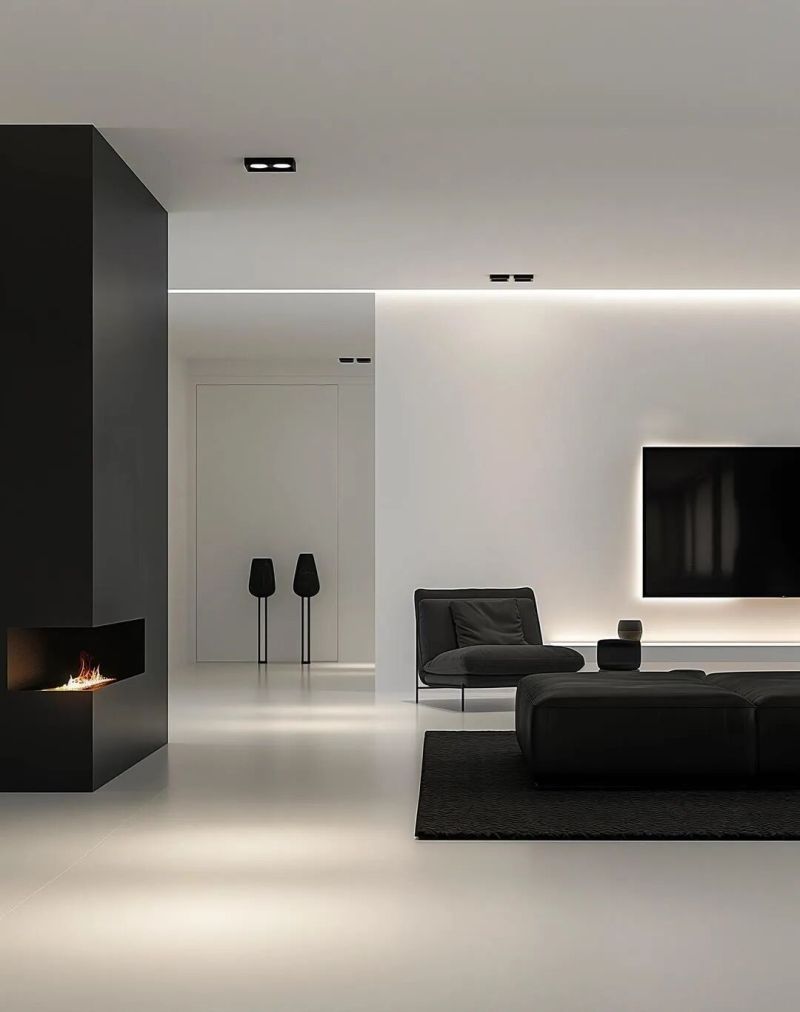 20款高级黑白灰装修风！极简耐看，越住越有质感 - 家居知识