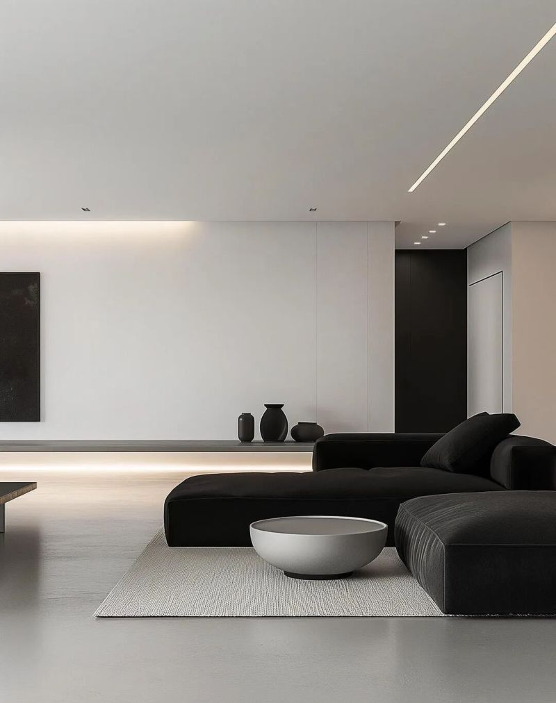 20款高级黑白灰装修风！极简耐看，越住越有质感 - 家居知识