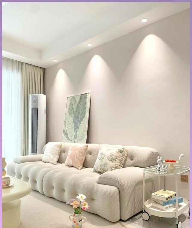 因“拒绝过度装修”走红，全屋奶油风太治愈：这才是梦中情家！ - 家居知识