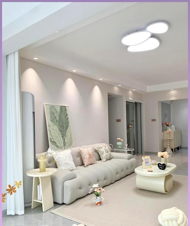 因“拒绝过度装修”走红，全屋奶油风太治愈，这才是梦中情家？ - 家居知识