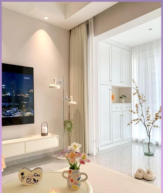 因“拒绝过度装修”走红，全屋奶油风太治愈，这才是梦中情家？ - 家居知识