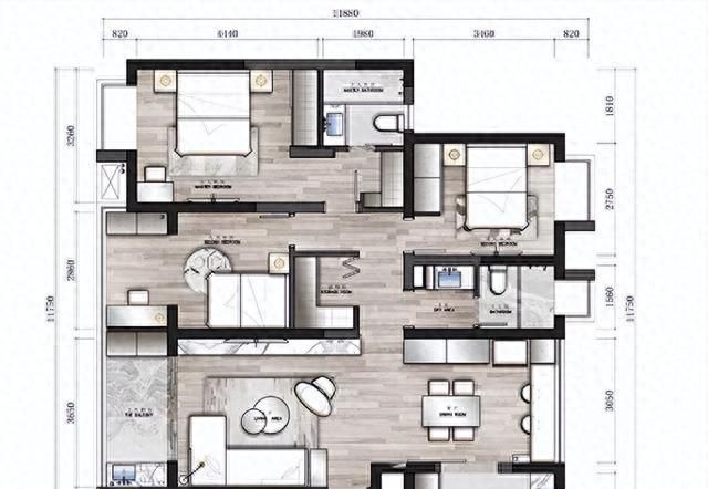 140㎡治愈系北欧风理想家，邂逅简约精致的松弛感