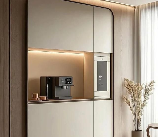 餐边柜封神设计！极简原木风！高级实用还耐用 - 家居知识