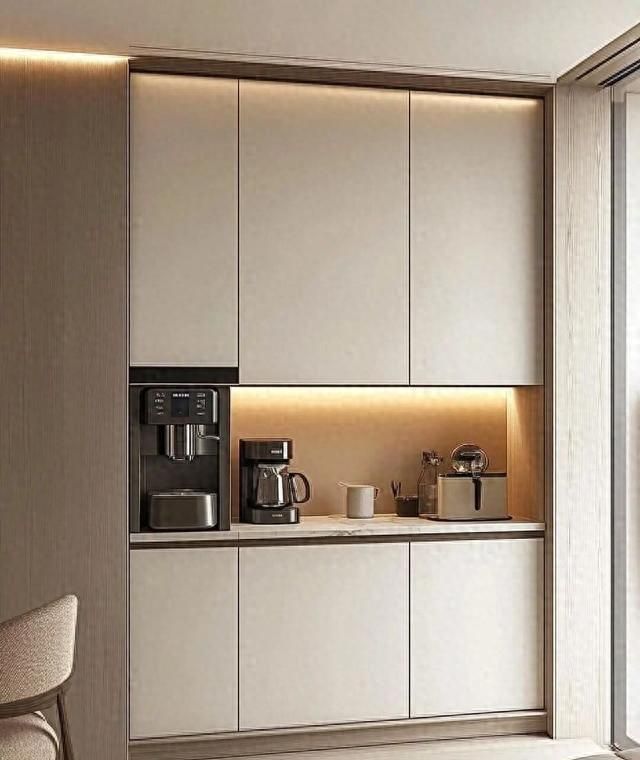 极简原木风餐边柜，高级实用又耐用的封神设计