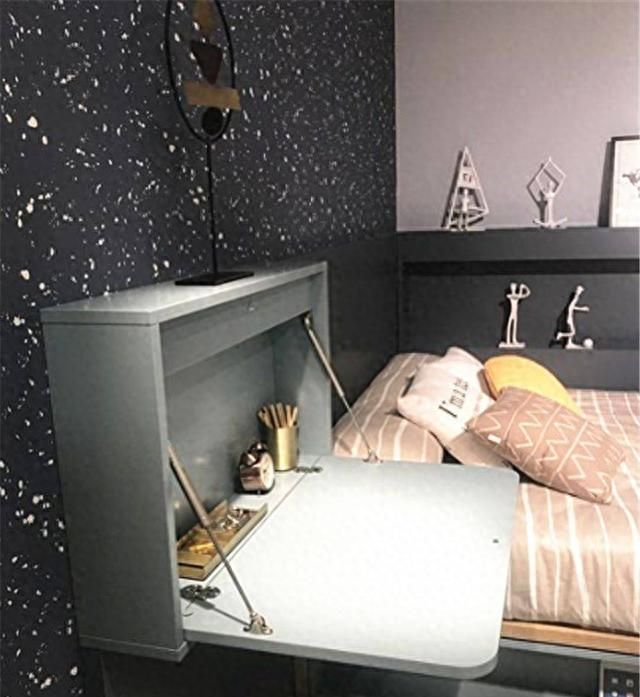 卧室别再放床头柜了！这4种新设计更时尚实用