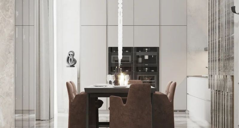 107m²轻奢公寓，时尚与优雅并存 - 家居知识