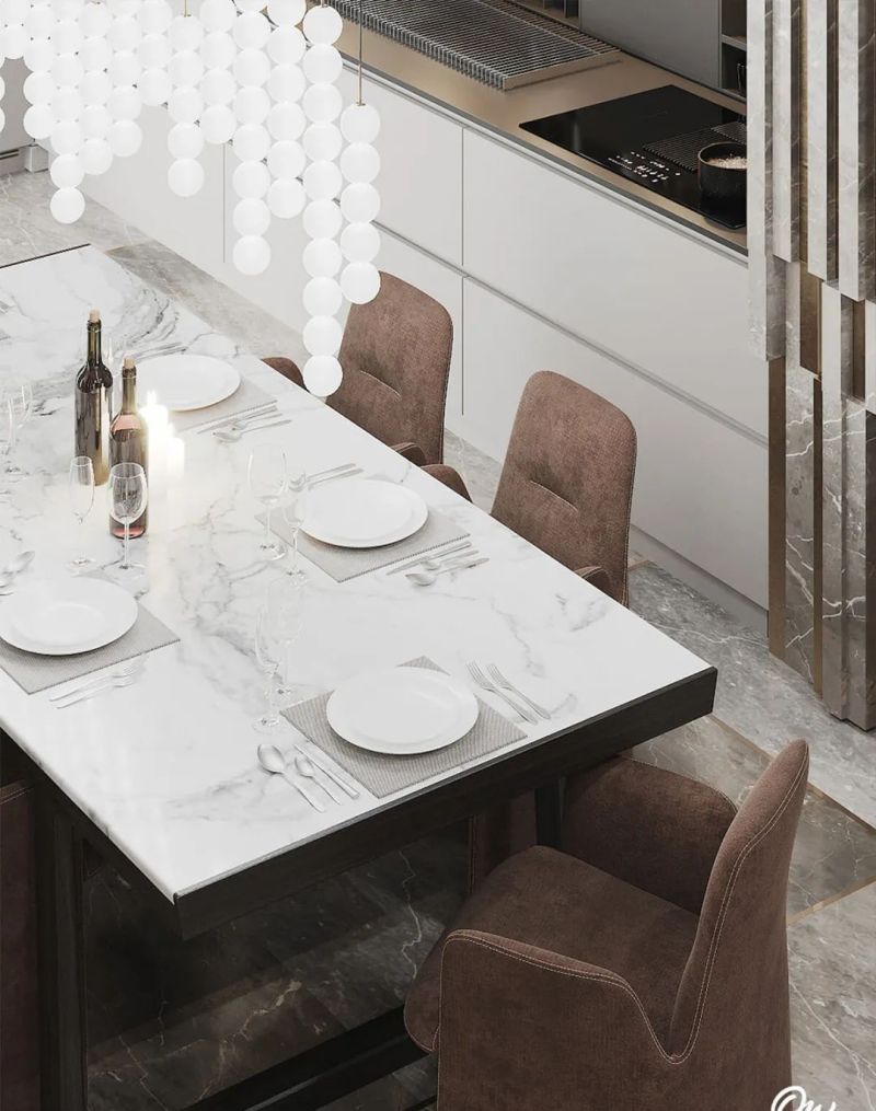 107m²轻奢公寓，时尚与优雅并存 - 家居知识