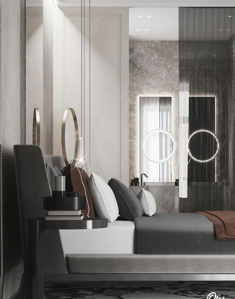 107m²轻奢公寓，时尚与优雅并存 - 家居知识