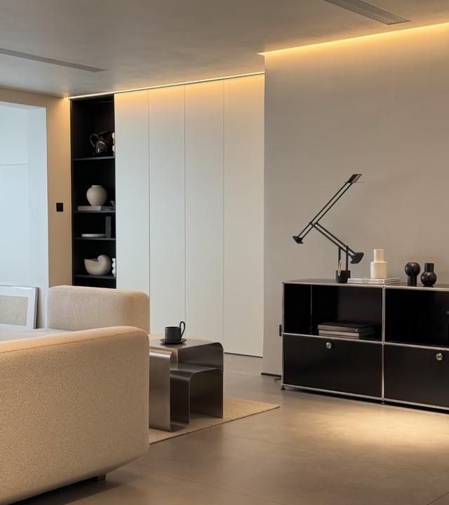 110㎡意式极简落地，高级感直接封神 - 家居知识