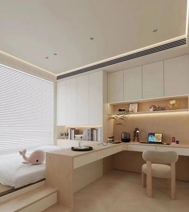 儿童房半包围榻榻米30款：小空间秒变储物+学习+玩耍区 - 家居知识