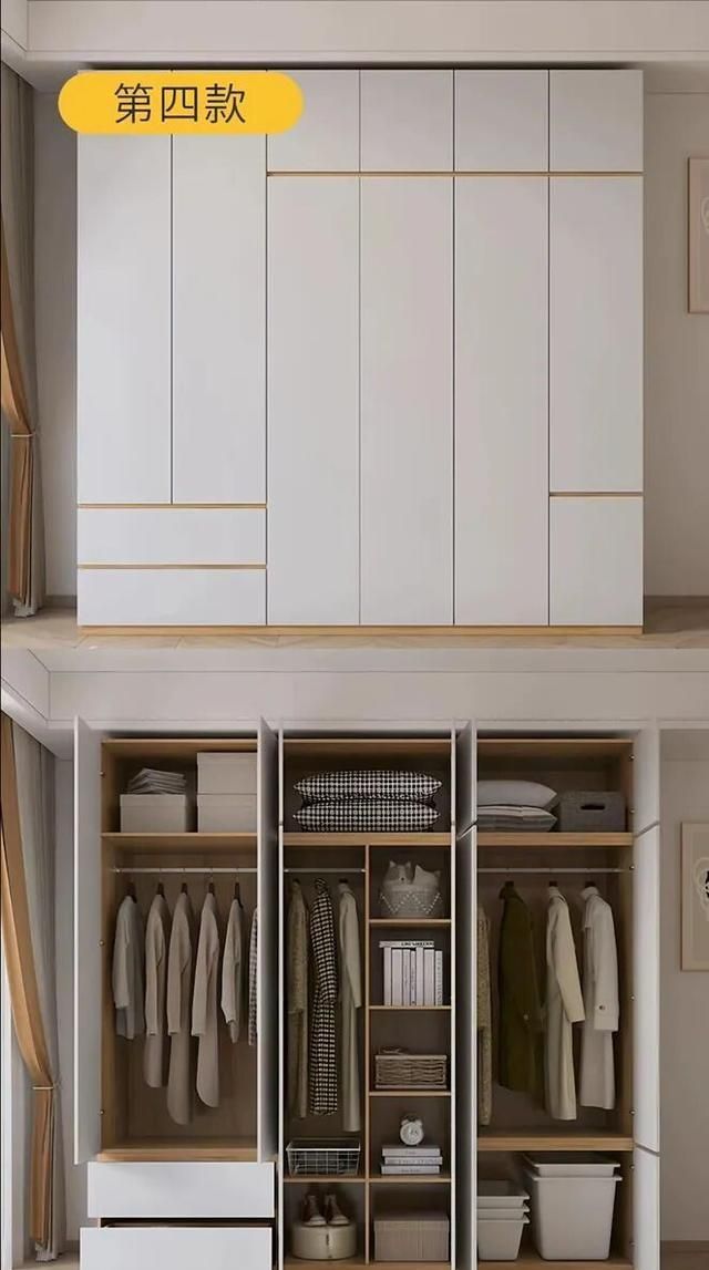 定制衣柜别乱做！9款分段式设计+内部结构？照着做超能装 - 家居知识