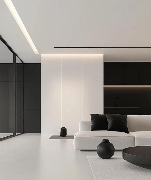 20款高级黑白灰装修风！极简耐看，越住越有质感 - 家居知识