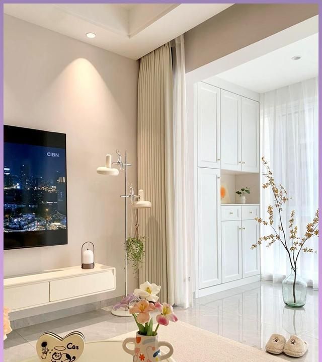 因“拒绝过度装修”走红，全屋奶油风太治愈：这才是梦中情家！ - 家居知识