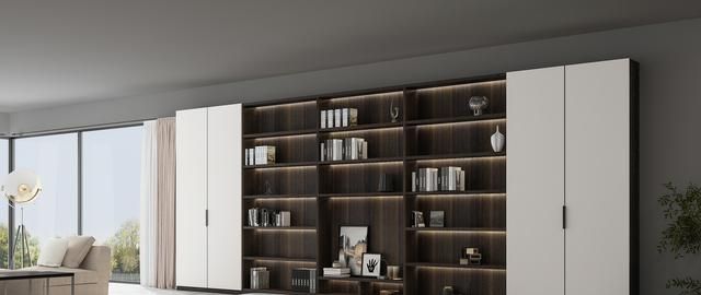 定制书柜做对这5点；客厅秒变小型图书馆，藏千本书不杂乱 - 家居知识