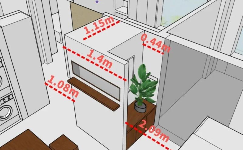 进门就能看见厕所怎么办？看看年轻人家里的设计，那叫一个高级 - 家居知识