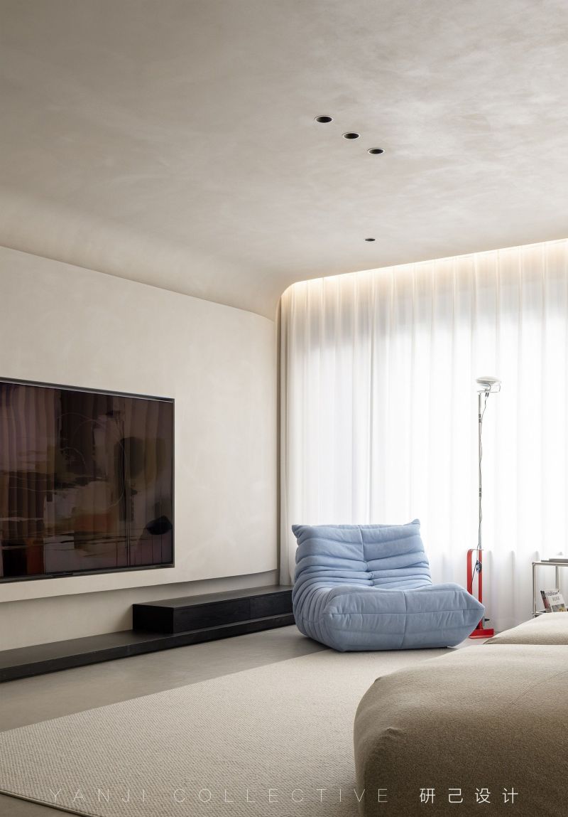 温柔的现代简约风，128平清爽自在的家 - 家居知识