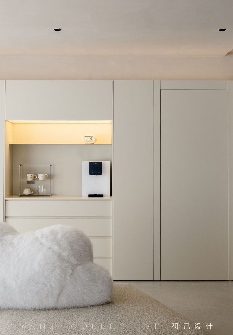 温柔的现代简约风，128平清爽自在的家 - 家居知识