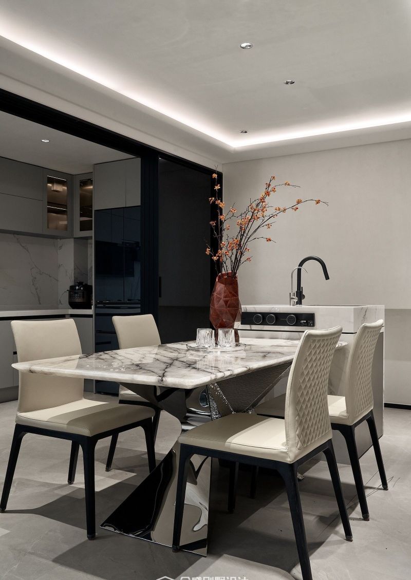 MHOO|湖风雅园450㎡意式轻奢风：理性线条里的轻奢温度 - 家居知识