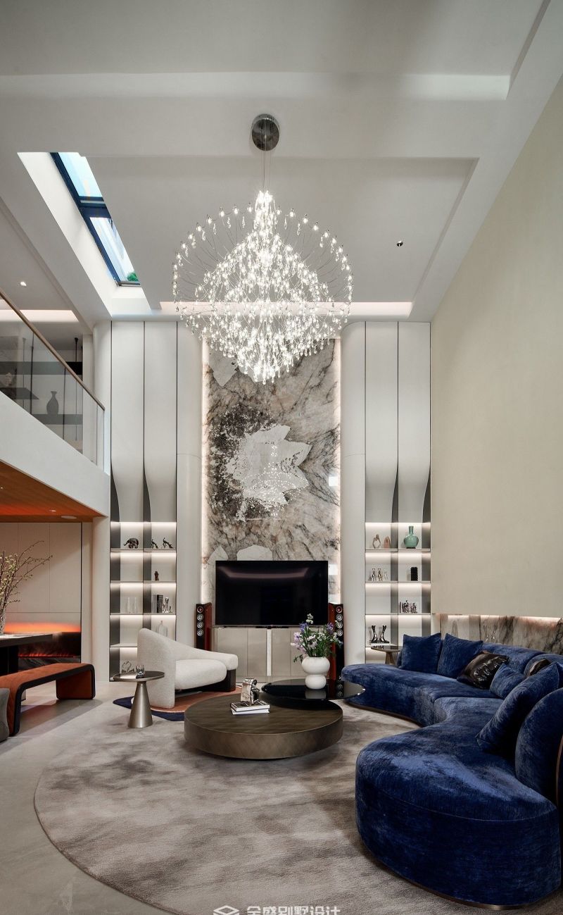 MHOO|湖风雅园450㎡意式轻奢风：理性线条里的轻奢温度 - 家居知识