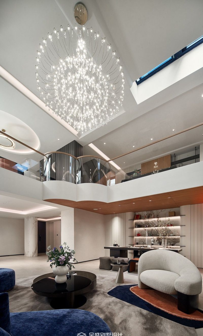 MHOO|湖风雅园450㎡意式轻奢风：理性线条里的轻奢温度 - 家居知识