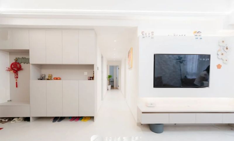 轩怡家装89㎡的简约风新房完工，效果清新素雅，真的很显大！ - 家居知识