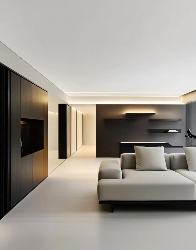 黑白极简风现代简约 - 家居知识