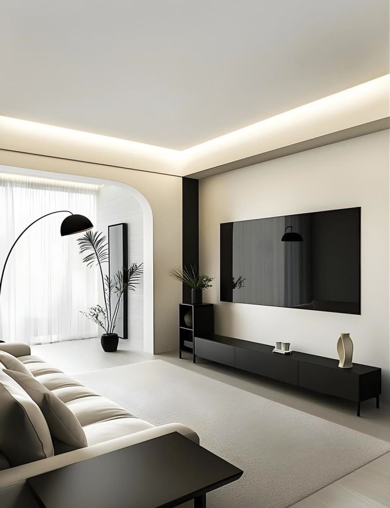 黑白极简风现代简约 - 家居知识