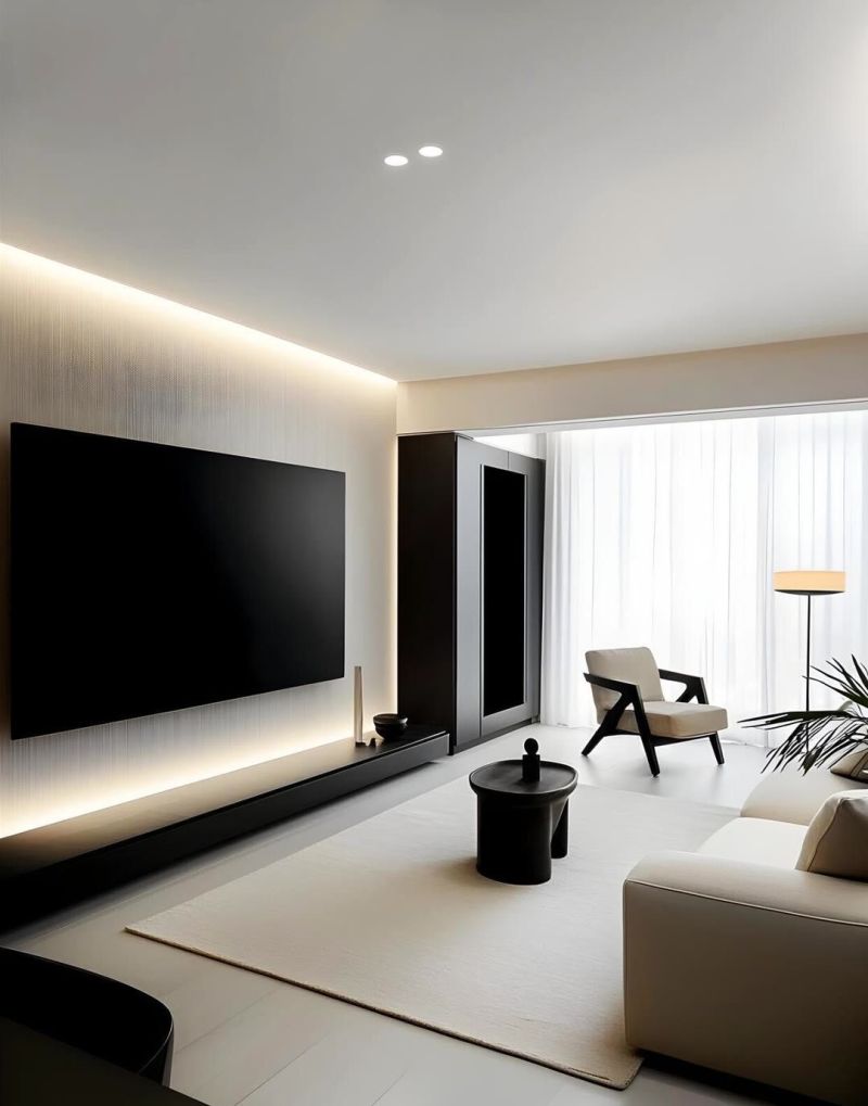 黑白极简风现代简约 - 家居知识