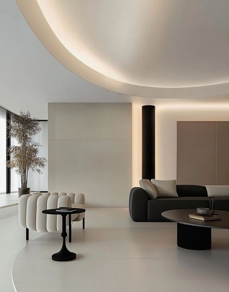 黑白极简风现代简约 - 家居知识