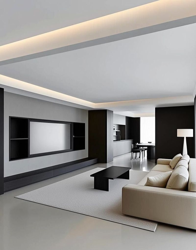 黑白极简风现代简约 - 家居知识