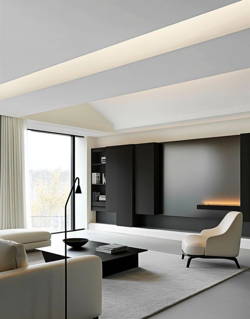 黑白极简风现代简约 - 家居知识